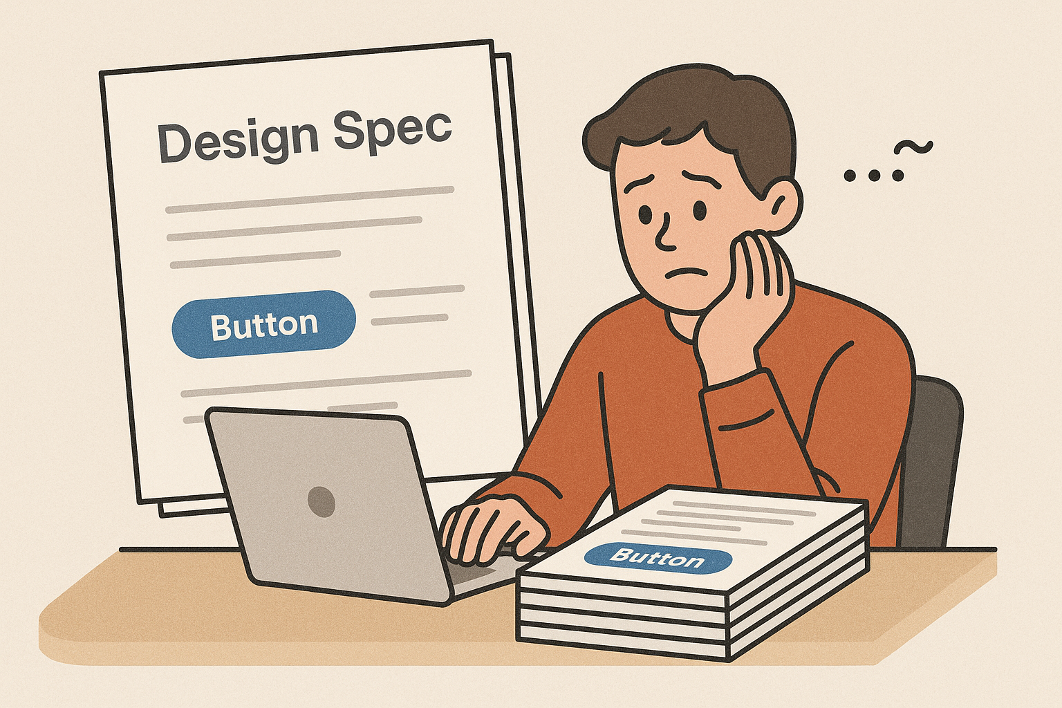 디자이너가 남기고 간 설명서의 무게